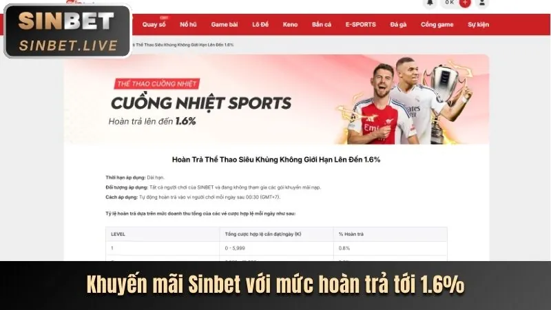 Hoàn Trả Cực Cao tại 555win